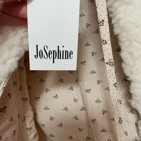 NWT JoSephine Utah Cream Cotton Vest - Sz XS/S (no flaws) - Picture 3 of 13